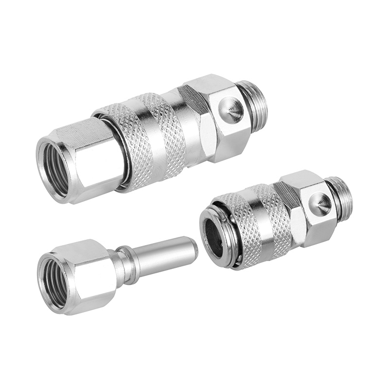 Stainless Steel Corrosion-Resistant Surface Barrel Nickel Plating Process Quick Coupling